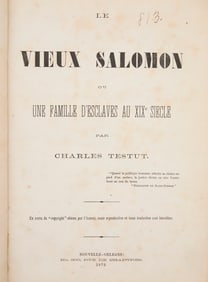 Charles Testut, "Le Vieux Salomon"