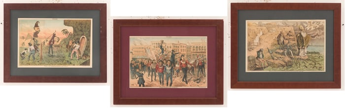 Illustrations from New Orleans "Figaro" Magazine