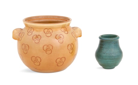 Two Newcomb College Pots