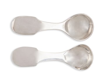 Ellis Joubert Sterling Silver Caddy Spoons