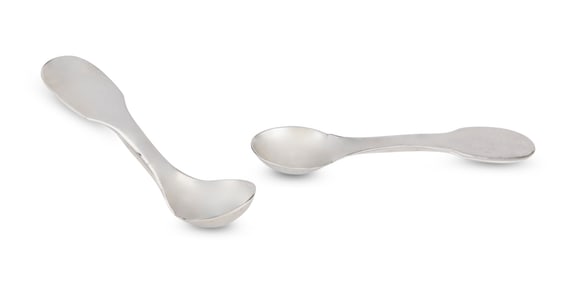Ellis Joubert Sterling Silver Caddy Spoons