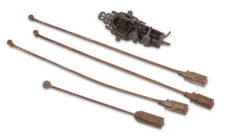 Collection of French Door Hardware