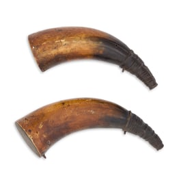 Pair of Powder Horns