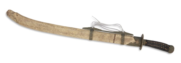 19th-Century Asian Fighting Sword