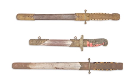 Three Chinese National Kuomintang Daggers