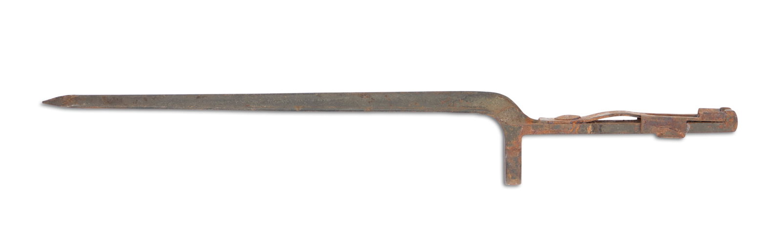 Johnson Rifle Model 1941 Bayonet: Johnson Rifle Model 1941 Bayonet with trefoil blade; no scabbard. blade l. 7-3/4", overall l. 11-3/4"