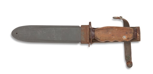 WWII Theater-Modified Fighting Knife