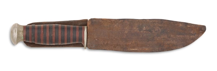 WWII Theater-Made Fighting Knife