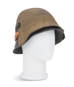 German M-1935 Stahlhelm with Armored Plate