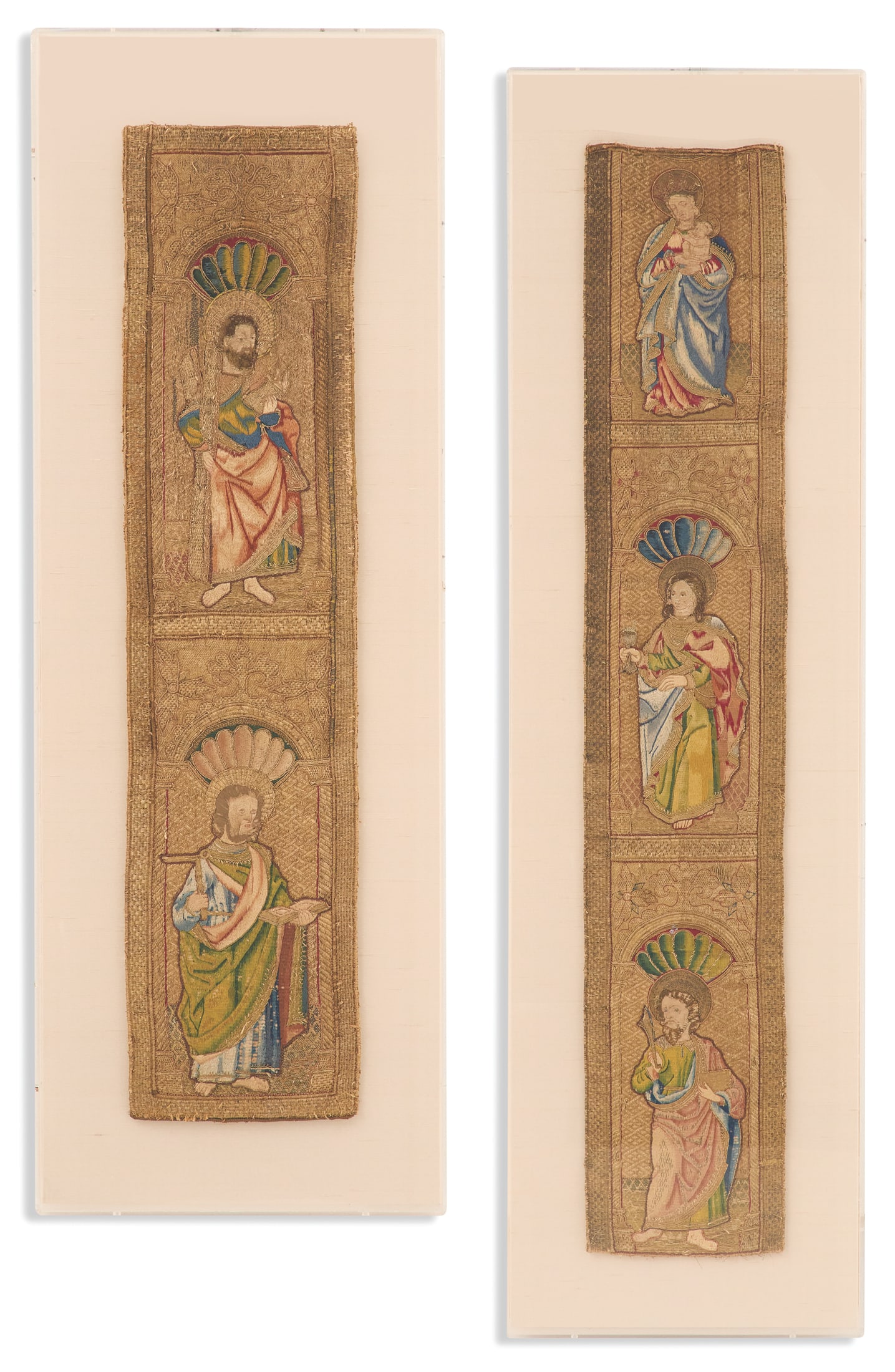 Pair of Continental Orphrey Panels (1 of 5)