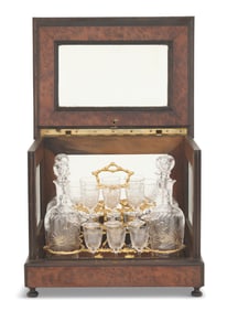 French Napoleon III Cave a Liqueur