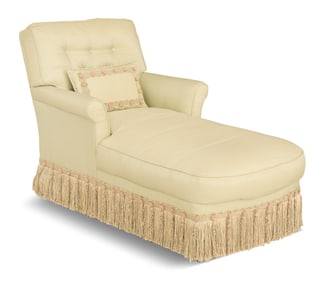 Elegant Custom-Designed Chaise Longue