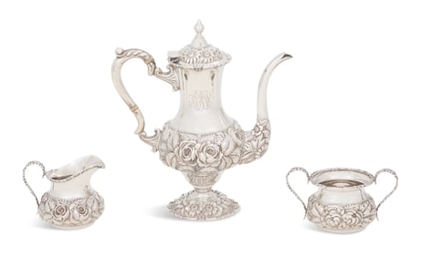 Stieff Sterling Silver Demitasse Set