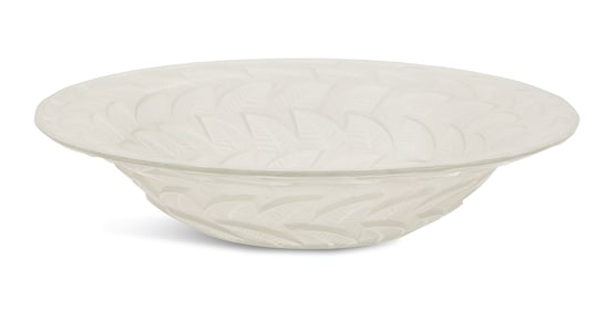 Rene Lalique Crystal "Ormeaux" Bowl