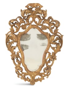 Italian Giltwood Mirror in the Baroque Taste