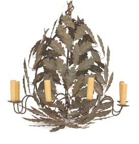 Italian Tole Chandelier