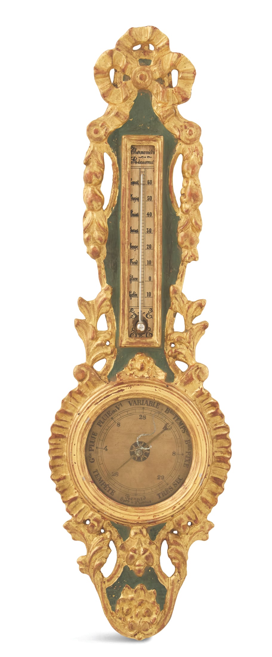 Louis XV Parcel-Giltwood Barometer (1 of 1)