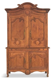 Provincial Scrubbed Pine Buffet a deux Corp