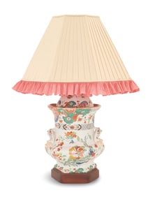 Mason's Ironstone Lamp