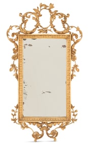 Handsome Austrian Giltwood Mirror