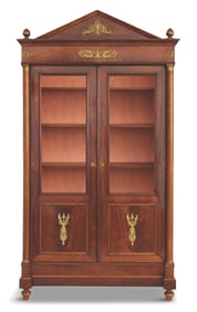 Mahogany and Ormolu-Mounted Bibliotheque