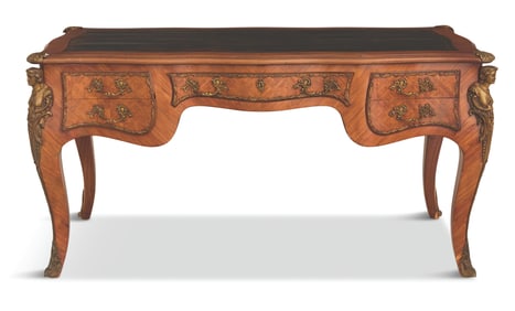 Kingwood and Ormolu-Mounted Bureau Plat