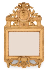 Italian Neoclassical Giltwood Mirror