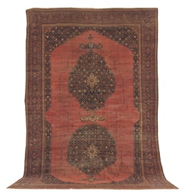 Antique Farahan Sarouk Carpet