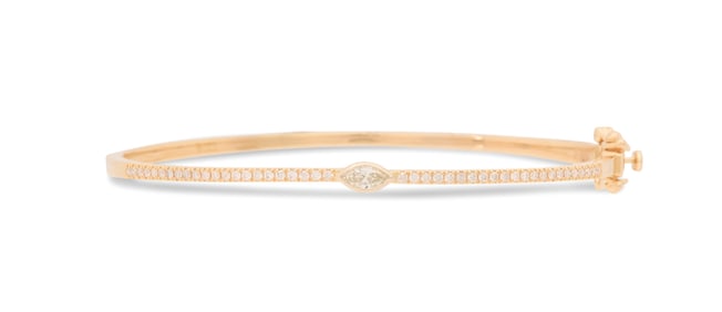 Diamond Bangle Bracelet
