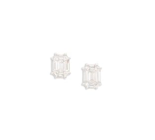 Pair of Diamond Earrings