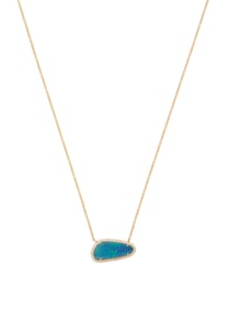 Opal and Diamond Necklace