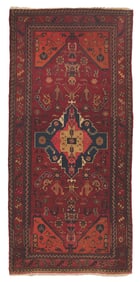 Semi-Antique Hamadan Carpet