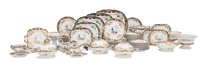 Francis Morley Ironstone Partial Dinner Service