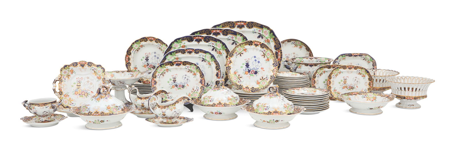 Francis Morley Ironstone Partial Dinner Service (1 of 4)
