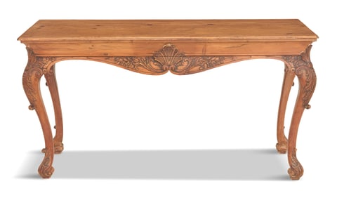 Georgian Scrubbed Pine Console Table