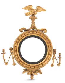 Giltwood Girandole Mirror