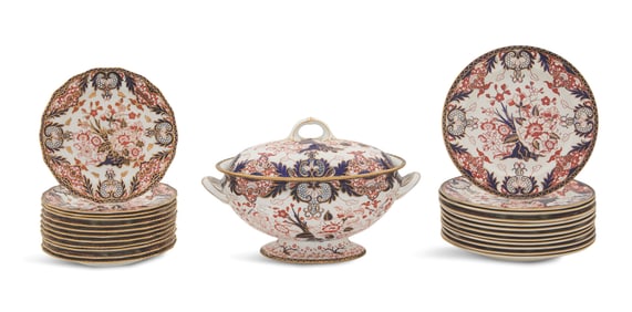 Royal Crown Derby Partial Dinner Service