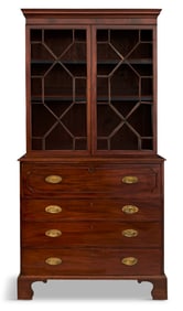 George III Mahogany Butler's Secretary