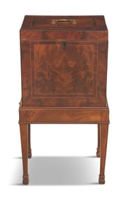 George III Veneered Box on Stand