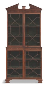 George III-Style Mahogany Vitrine