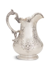 Philadelphia Coin Silver Water Pitcher