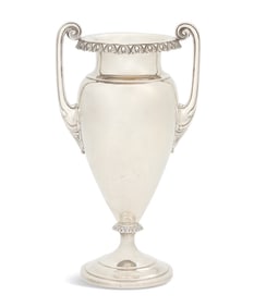 American Sterling Silver Vase