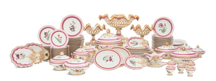 Rare Extensive "Old Limoges" Dinner Service