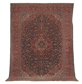 Semi-Antique Mashad Carpet