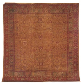 Antique Oushak Carpet