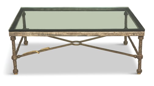 Metal "Etruscan" Cocktail Table