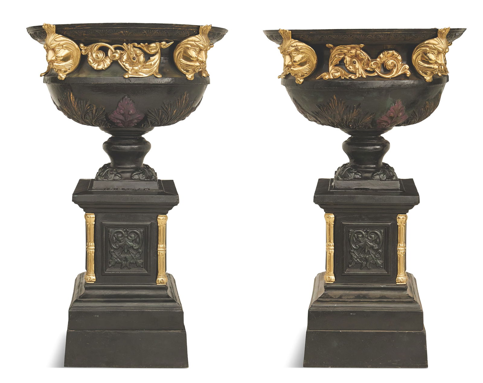 Pair of Monumental Garden Urns (1 of 2)