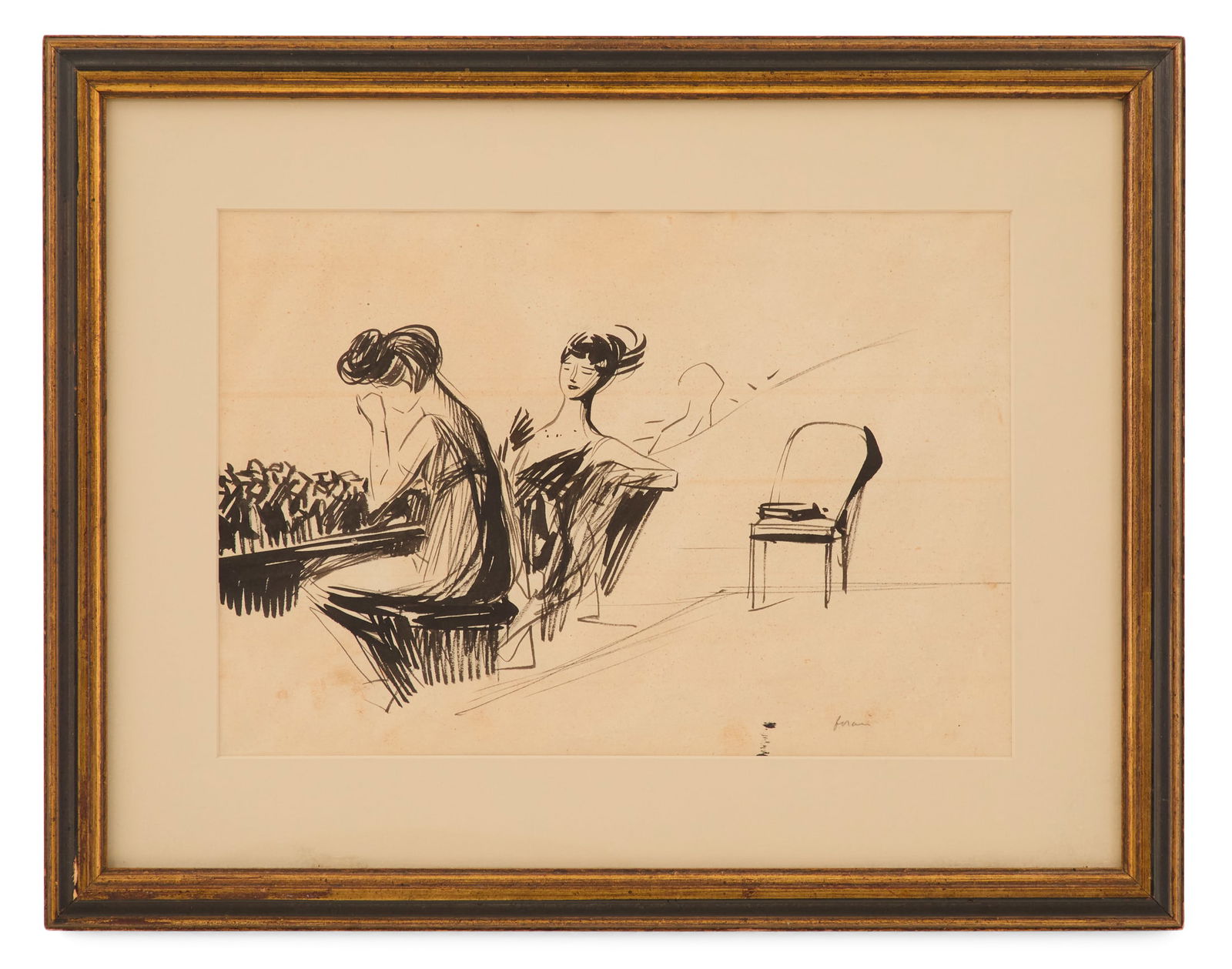 Jean-Louis Forain (French, 1852-1931) (1 of 3)