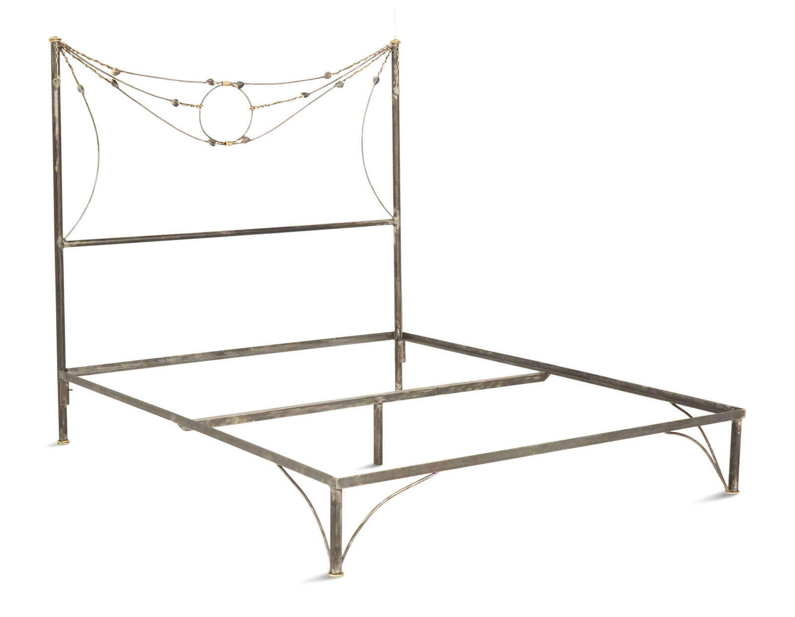 Queen-Size Bed in the Manner of Mario Villa (1 of 2)