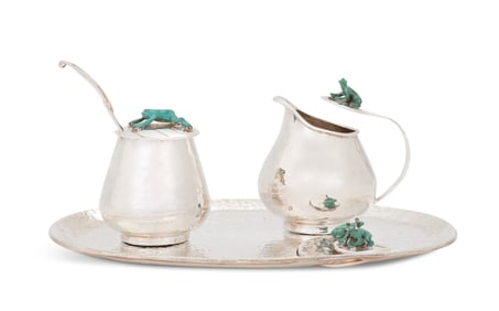 Emilia Castillo "Frog" Cream and Sugar Set